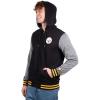 imageUltra Game Mens NFL Official Ultimate Full Zip Varsity Hoodie Sweatshirt JacketPittsburgh Steelers