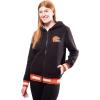 imageSoft Sherpa Hoodie Jacket with Full Zip for Women by Ultra GameTeam Color