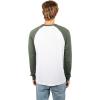 imageUltra Game Adults NFL Official Super Soft Raglan Baseball Long Sleeve TShirtWhite Updated