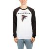 imageUltra Game Adults NFL Official Super Soft Raglan Baseball Long Sleeve TShirtWhite Updated