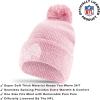 imageUltra Game Adults NFL Official Super Soft Winter Beanie Knit Hat with Warm Touch Screen GlovesPink