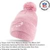 imageUltra Game Adults NFL Official Super Soft Winter Beanie Knit Hat with Warm Touch Screen GlovesPnk