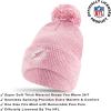 imageUltra Game Adults NFL Official Super Soft Winter Beanie Knit Hat with Warm Touch Screen GlovesPnk