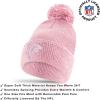 imageUltra Game Adults NFL Official Super Soft Winter Beanie Knit Hat with Warm Touch Screen GlovesPnk