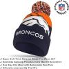 imageUltra Game NFL Boys Girls Super Soft Winter Beanie Knit Hat with Extra Warm Touch Screen GlovesTeam Color 2