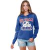 imageUltra Game Womens NFL Official Distressed Graphic Super Soft Hoodie Pullover SweatshirtTeam Color