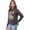 imageUltra Game Womens NFL Official Distressed Graphic Super Soft Hoodie Pullover SweatshirtTeam Color