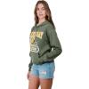 imageUltra Game Womens NFL Official Distressed Graphic Super Soft Hoodie Pullover SweatshirtTeam Color