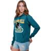 imageUltra Game Womens NFL Official Distressed Graphic Super Soft Hoodie Pullover SweatshirtTeam Color