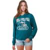 imageUltra Game Womens NFL Official Distressed Graphic Super Soft Hoodie Pullover SweatshirtTeam Color