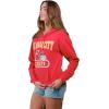 imageUltra Game Womens NFL Official Distressed Graphic Super Soft Hoodie Pullover SweatshirtTeam Color