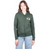 imageUltra Game Womens NFL Official Full Zip Super Soft Marl Knit Hoodie Sweatshirt JacketTeam Color Updated
