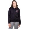 imageUltra Game Womens NFL Official Full Zip Super Soft Marl Knit Hoodie Sweatshirt JacketTeam Color Updated