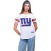 imageUltra Game Womens NFL Official Soft Mesh Varsity Stripe TShirtTeam Color