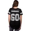 imageUltra Game Womens NFL Official Soft Mesh Varsity Stripe TShirtTeam Color