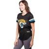 imageUltra Game Womens NFL Official Soft Mesh Varsity Stripe TShirtTeam Color