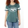 imageUltra Game Womens NFL Official Soft Mesh Varsity Stripe TShirtTeam Color