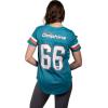 imageUltra Game Womens NFL Official Soft Mesh Varsity Stripe TShirtTeam Color