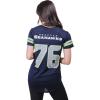 imageUltra Game Womens NFL Official Soft Mesh Varsity Stripe TShirtTeam Color