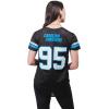 imageUltra Game Womens NFL Official Soft Mesh Varsity Stripe TShirtTeam Color