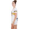 imageUltra Game Womens NFL Official Soft Mesh Varsity Stripe TShirtWhite