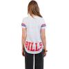 imageUltra Game Womens NFL Official Soft Mesh Varsity Stripe TShirtWhite