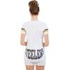 imageUltra Game Womens NFL Official Soft Mesh Varsity Stripe TShirtWhite