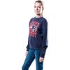 imageUltra Game Womens NFL Official Super Soft Oversized Cozy SweatshirtTeam Color