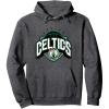 imageNBA Official Boston Celtics Hint Pullover HoodieDark Heather Grey