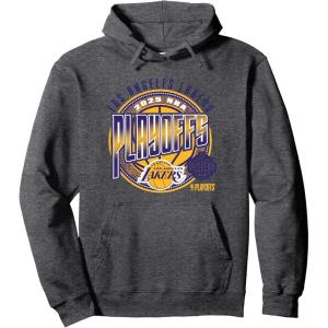 imageNBA Official Los Angeles Lakers Playoffs 2025 Game Day Pullover HoodieDark Heather Grey