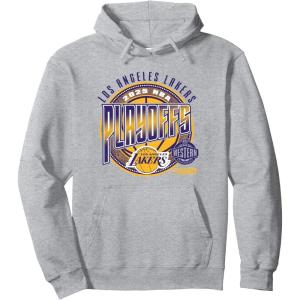 imageNBA Official Los Angeles Lakers Playoffs 2025 Game Day Pullover HoodieHeather Grey