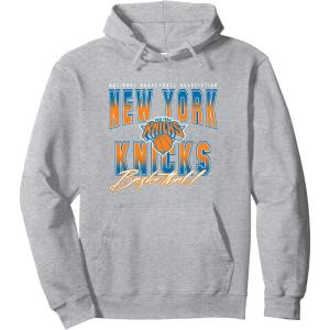 imageNBA Official New York Knicks Hook Pullover HoodieHeather Grey