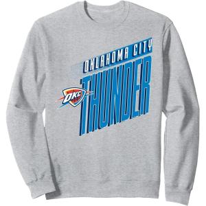 imageNBA Official Oklahoma City Thunder Winning Streak SweatshirtHeather Grey