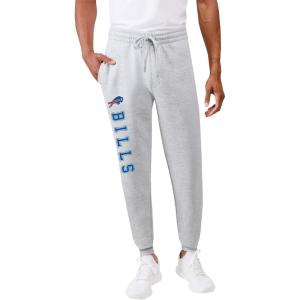 imageUltra Game NFL Official Adults Active Super Soft Fleece Game Day Jogger SweatpantsHeather Gray