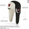 imageUltra Game Adult NBA Official Trapper Winter Hat with Super Soft Warm Sherpa Lined Ear FlapsBlack