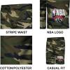 imageUltra Game Boys NBA Official Classic Fit Basketball Shorts Team ColorGreen Camo
