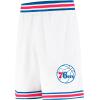 imageUltra Game Mens NBA Official Active Knit 8 Showtime Basketball Training ShortsWhite