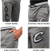 imageUltra Game Mens NBA Official Soft Fleece Active Jogger SweatpantsMiami Heat