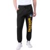 imageUltra Game Mens NBA Official Super Soft Team Jogger SweatpantsBlack