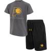 imageUltra Game NBA boys Nba Official Super Soft Game Time Tshirt amp Shorts SetHeather Charcoal