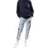 imageUltra Game NBA womens Basic Active Fleece Jogger Sweatpants for WomenSpace Dye Gray