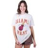 imageUltra Game NBA womens Womens Tshirt amp Short Casual Lounge SetWhite