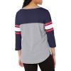 imageUltra Game Womens NBA Official Standard T Raglan Baseball 34 Long Sleeve Tee ShirtTeam Color