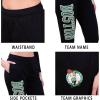 imageUltra Game Womens NBA Official Super Soft Active Fleece Sweatpants JoggersBlack