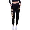 imageUltra Game Womens NBA Official Super Soft Active Fleece Sweatpants JoggersBlack