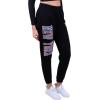 imageUltra Game Womens NBA Official Super Soft Active Fleece Sweatpants JoggersBlack