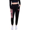 imageUltra Game Womens NBA Official Super Soft Active Fleece Sweatpants JoggersBlack