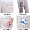imageUltra Game Womens NBA Official Super Soft Active Fleece Sweatpants JoggersSand