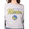 imageUltra Game Womens NBA Official Super Soft Crop Top ShirtHeather Grey