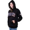imageUltra Game Womens NBA Official Super Soft Full Zip Hoodie SweatshirtBlack